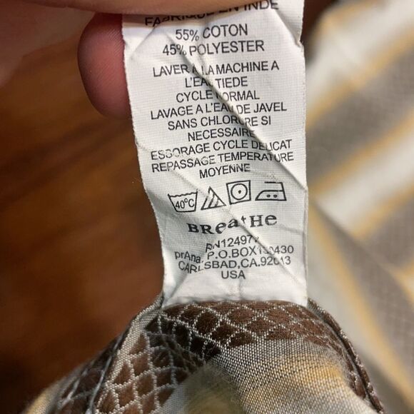 Prana shirt L (4022) - Picture 7 of 7